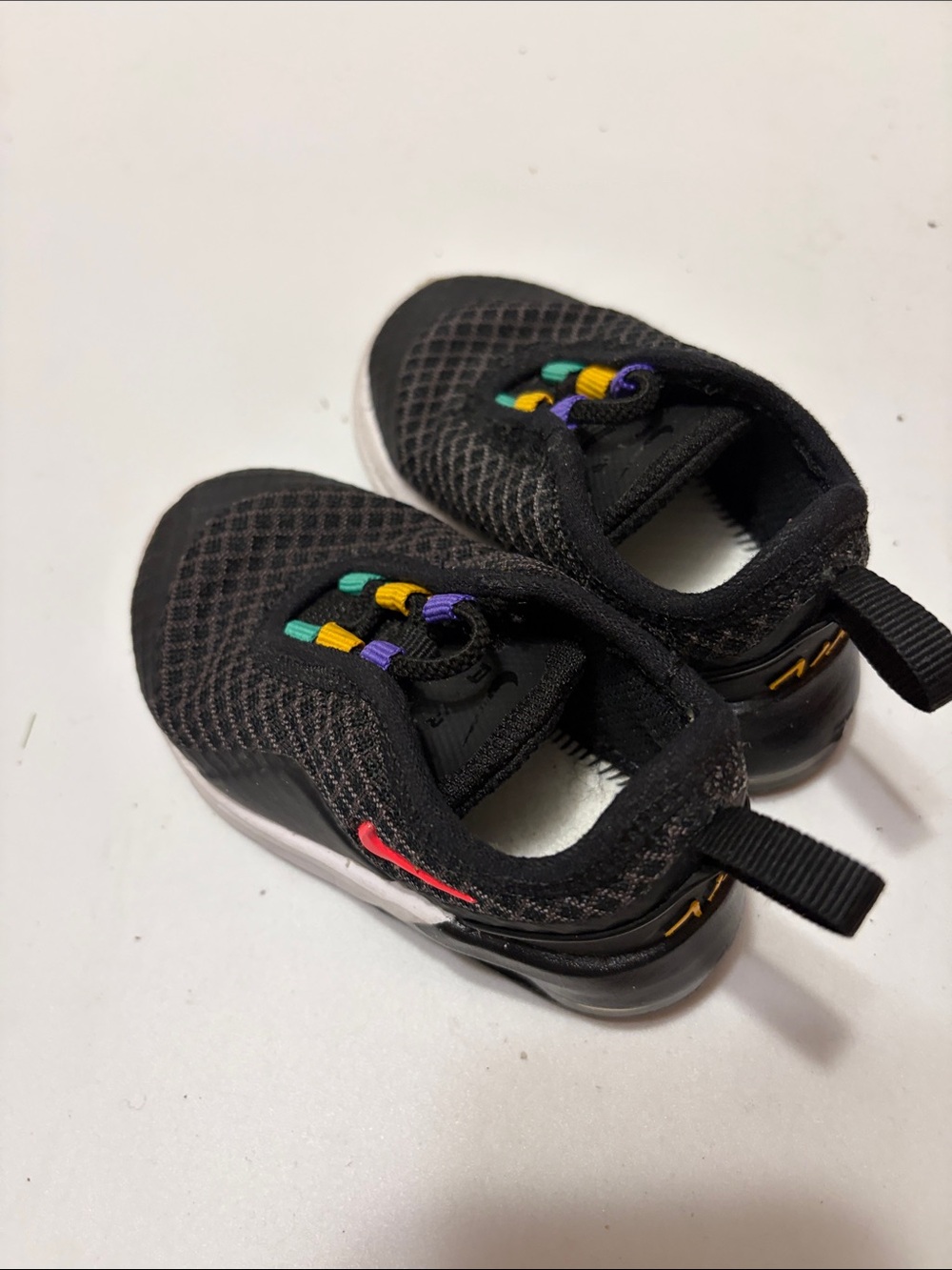 Nike Air Max Motion 2 Black AQ2744-009 Baby Unisex Toddler Size 4C - Picture 13 of 14